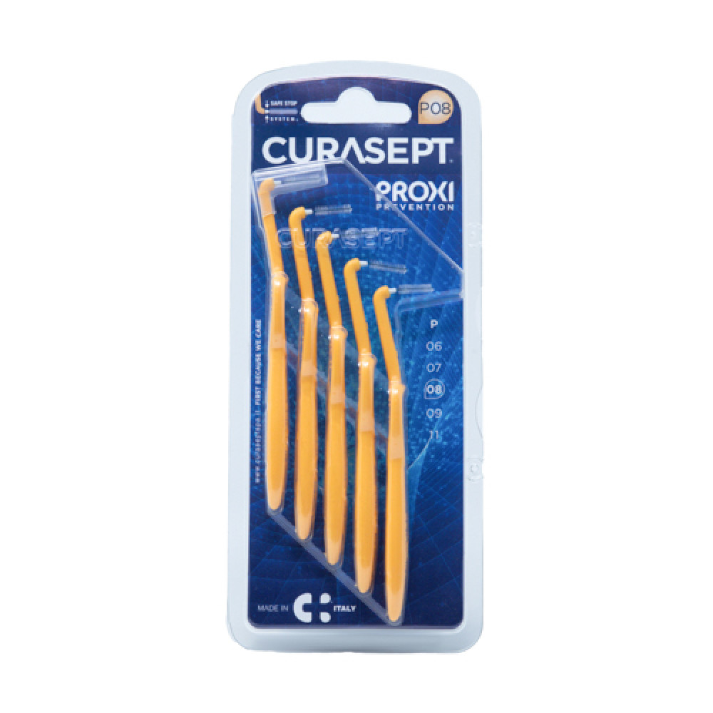 Curasept Proxi P08 Orange Interdental Brush 5 Pieces