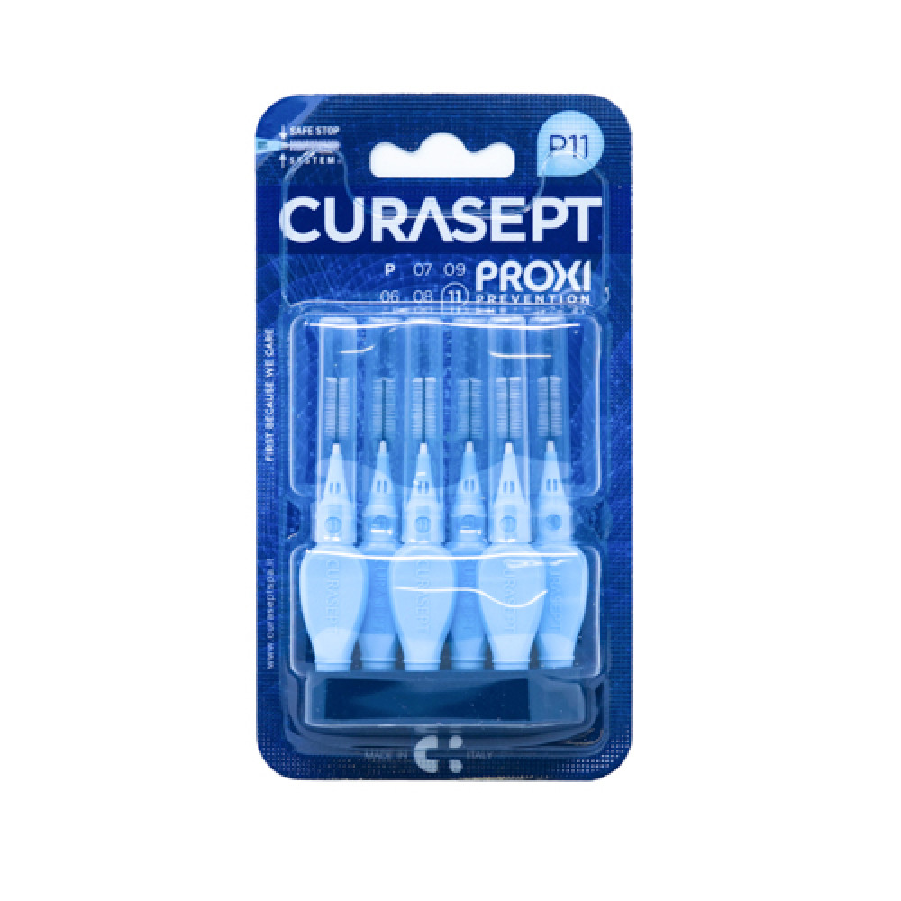 Curasept Proxi P11 Light Blue Interdental Brush 6 Pieces