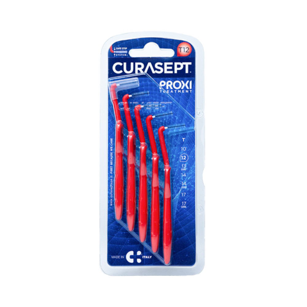 Curasept Proxi T12 Red Interdental Brush 5 Pieces