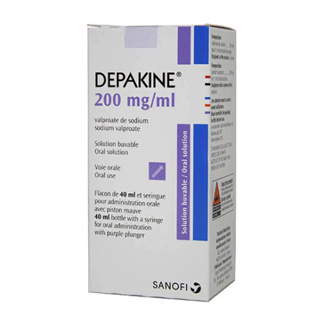 Depakine 200mg Oral Solution 40ml