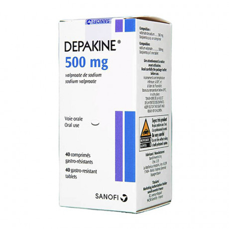 Depakine 500mg 40 Tablets