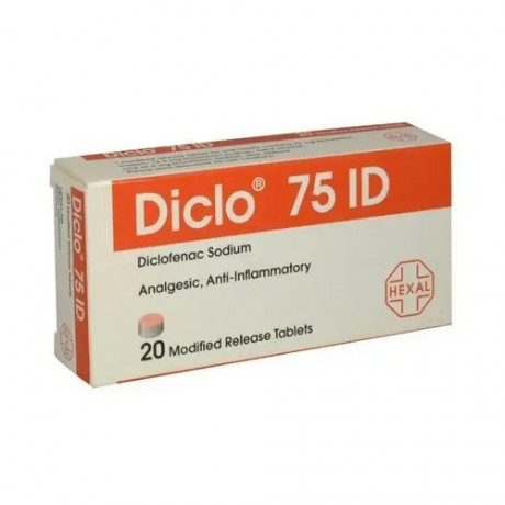 Diclo 75 ID 20 Tablets