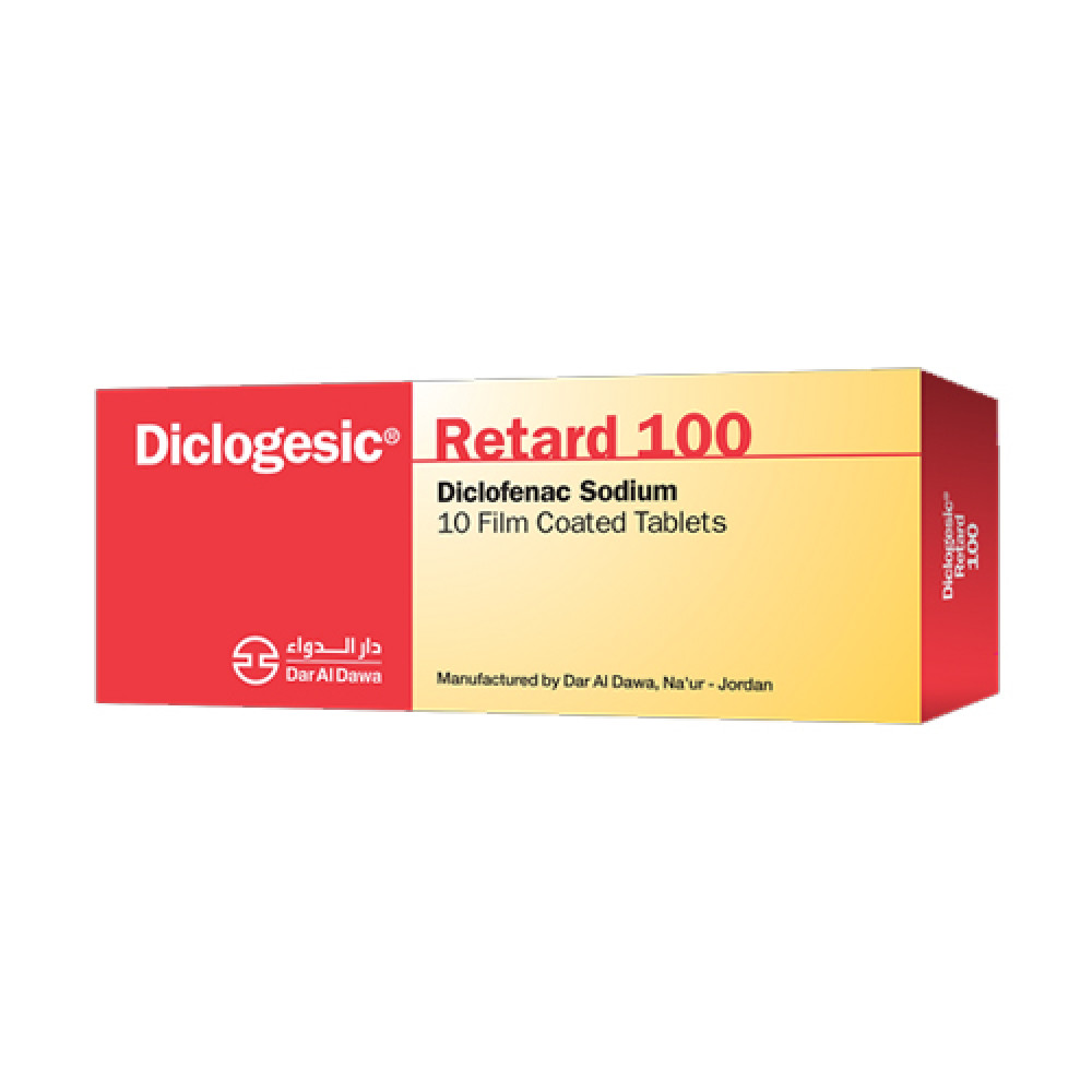 DICLOGESIC RETARD 100MG 10 TABLETS