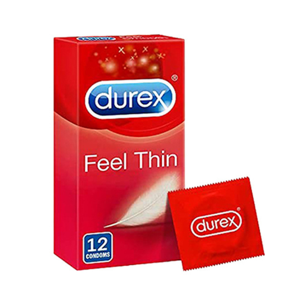 Durex Condom Feel Thin 12 Pcs