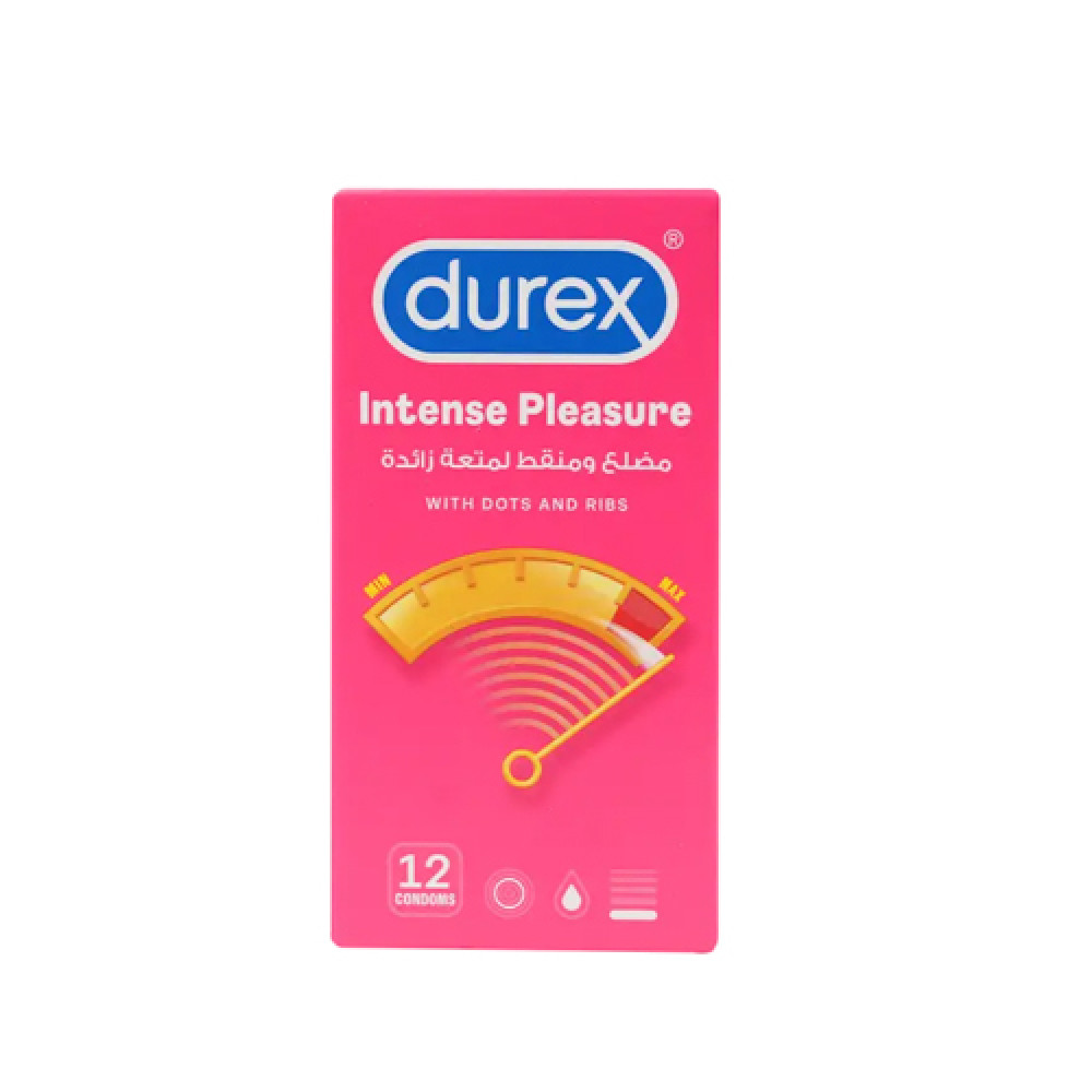 Durex Condom Intense Pleasure 12S