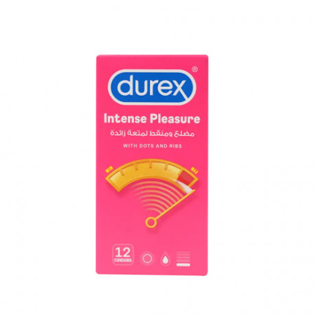 Durex Condom Intense Pleasure 12S
