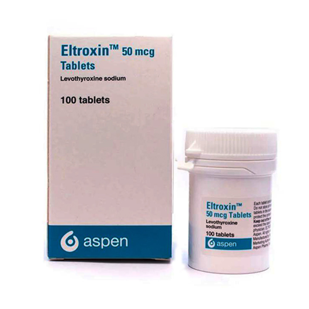 ELTROXIN 50MCG 100 TAB