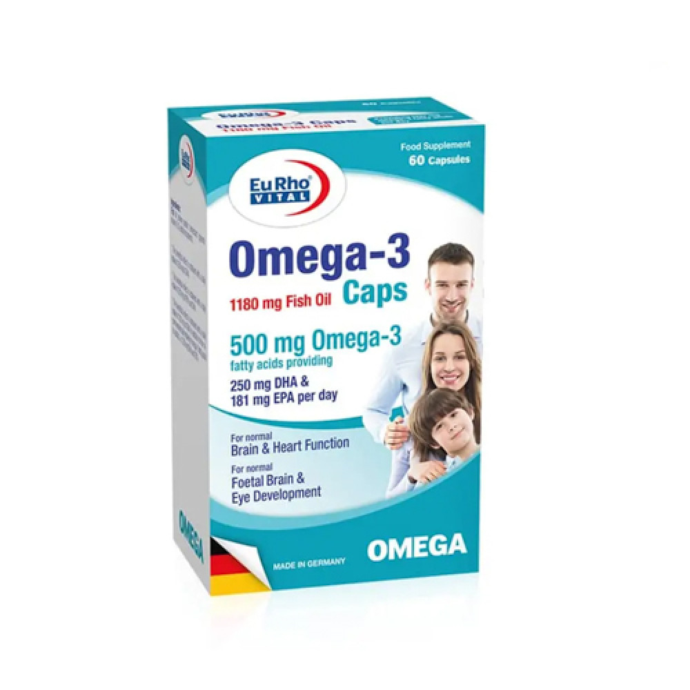 EURHO VITAL OMEGA-3 30 CAPSULES