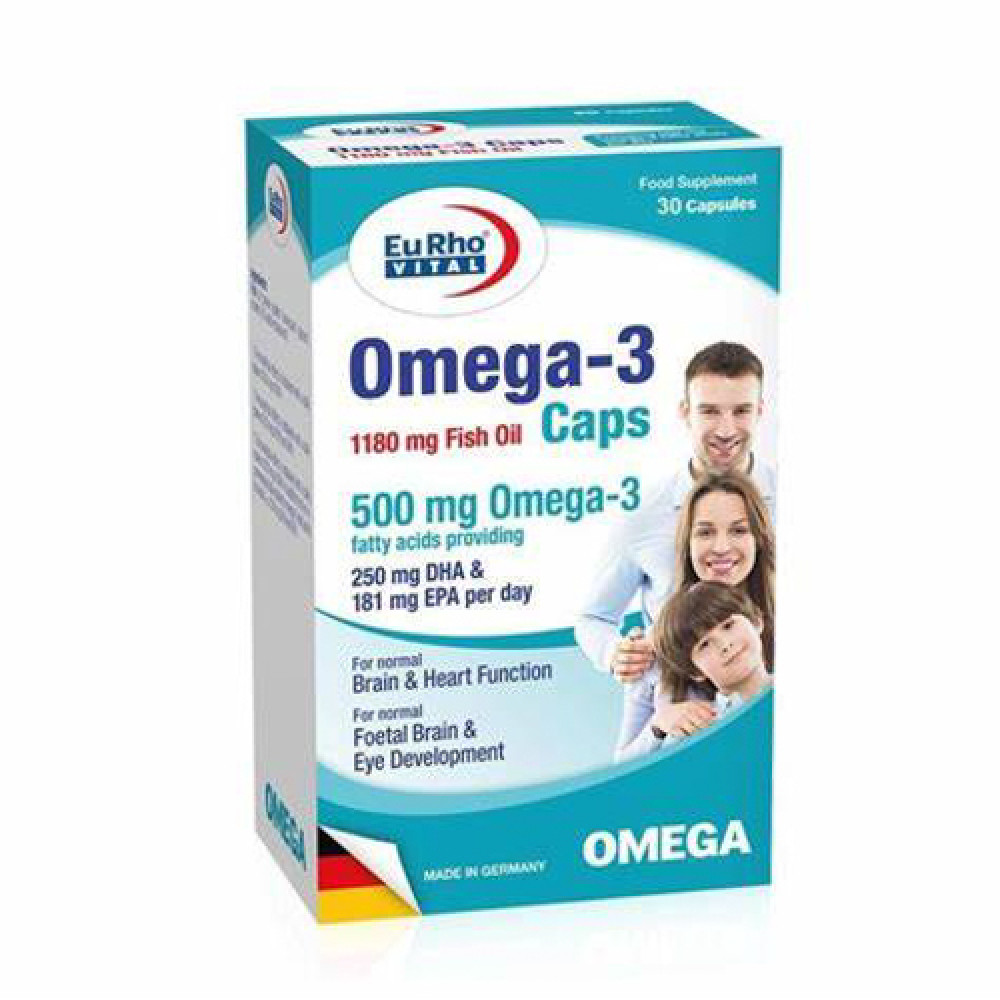Eurho Vital Omega-3 30 Capsules 