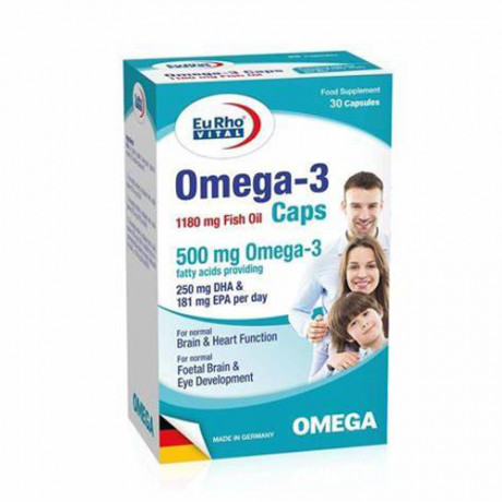 Eurho Vital Omega-3 30 Capsules 