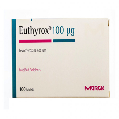 Euthyrox 100mcg 100 Tablets