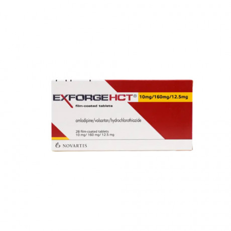 Exforge HCT 10mg/160mg/12.5mg 28 Tablets