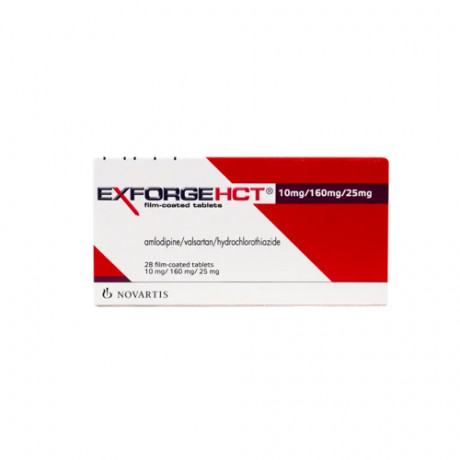 Exforge HCT 10mg/160mg/25mg 28 Tablets