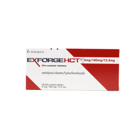 Exforge HCT 5mg/160mg/12.5mg 28 Tablets
