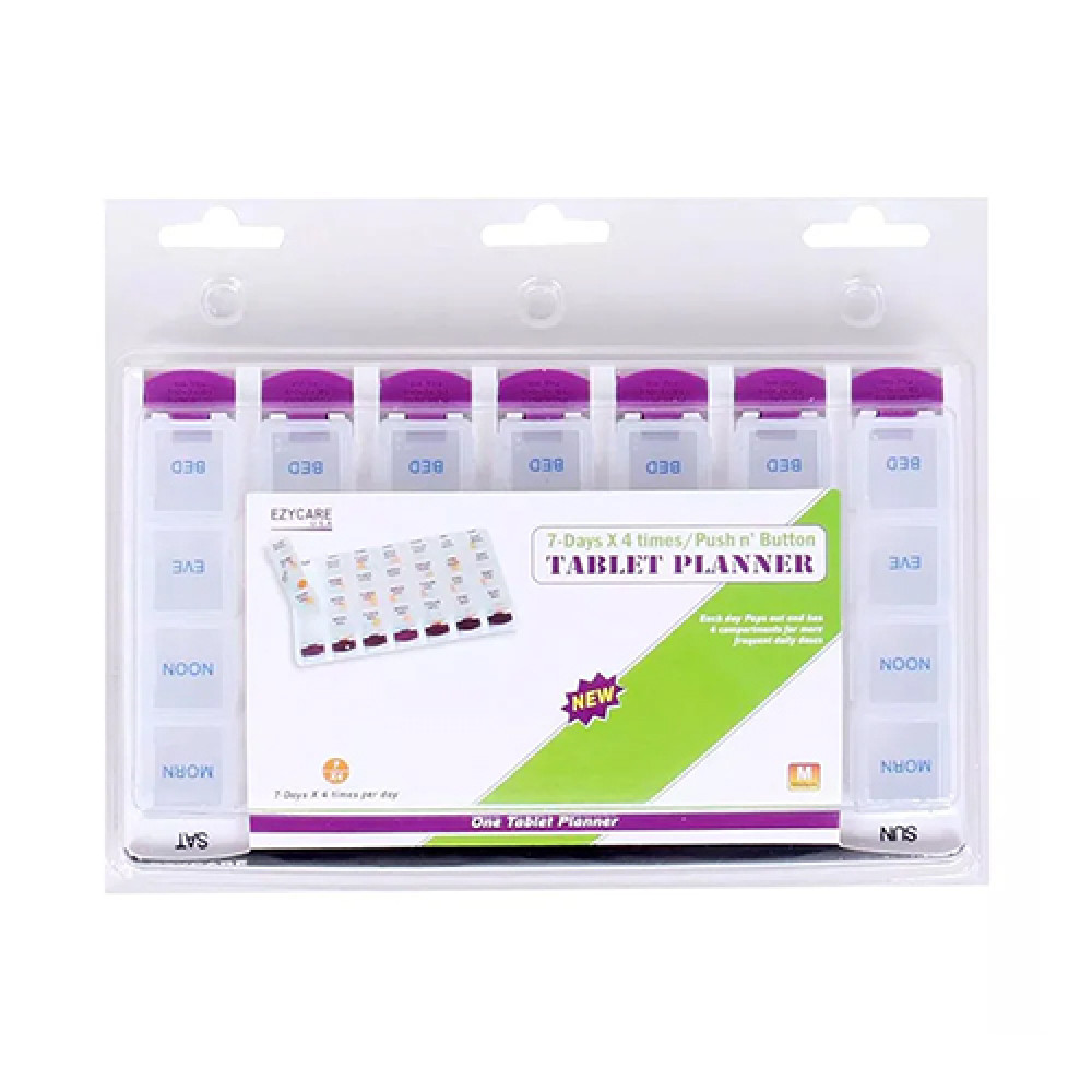 Ezycare Plus 7 Days X 4 Times Tablet Planner (M)