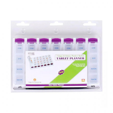 Ezycare Plus 7 Days X 4 Times Tablet Planner (M)