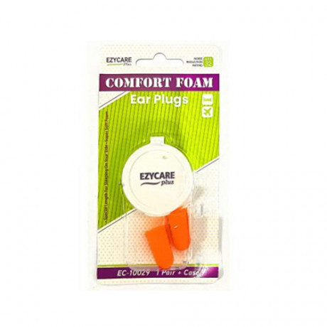 Ezycare Plus Comfort Foam Ear Plugs 1 Pair 10029