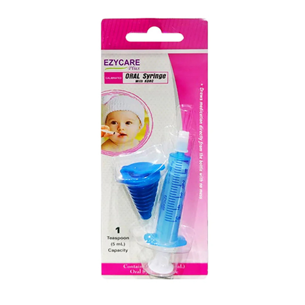 EZYCARE PLUS ORAL SYRINGE WITH KORC 5ML