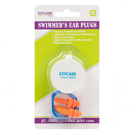 EZYCARE PLUS SWIMMER'S EAR PLUGS 1PAIR