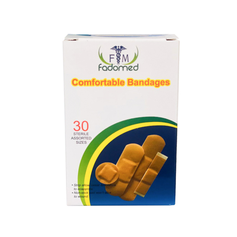 Fadomed Comfortable Bandage 30 Sterile Assorted Sizes