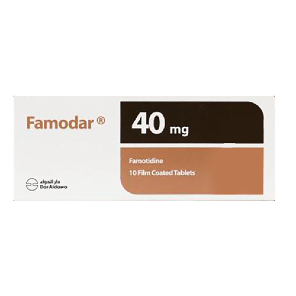 Famodar 40mg 10 Tablets