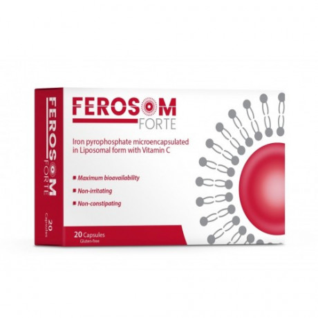 Ferosome Forte 20 Capsules