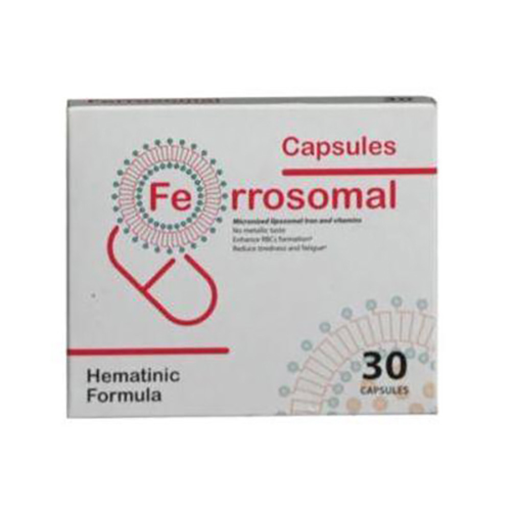 FERROSOMAL 30 CAPSULES