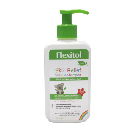 Flexitol Kids Skin Relief Wash & Shampoo 210ml