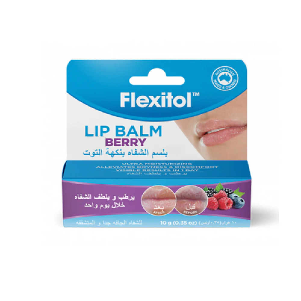 Flexitol Lip Balm (Berry) 10gm