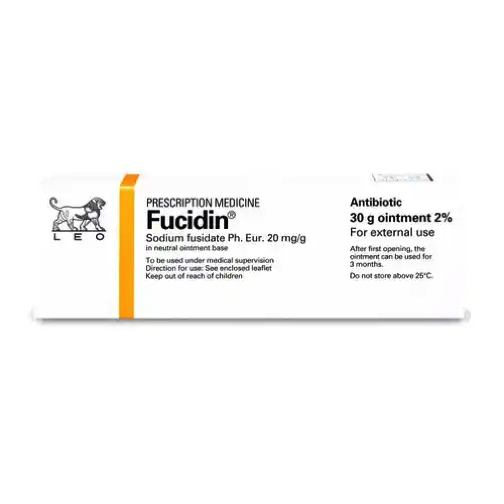 FUCIDIN LEO OINTMENT 2% 30 GM