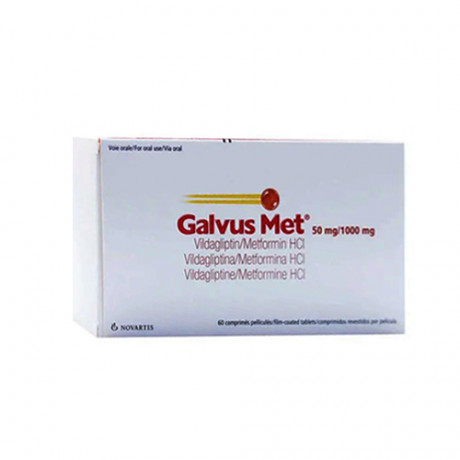 GALVUSMET 50/1000MG 60 TAB