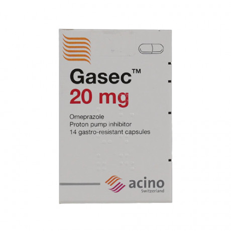 Gasec 20mg 14 Capsules