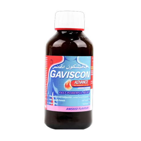 GAVISCON ADVANCE SUSPENSION 300ML-FENNEL (ANISEED)