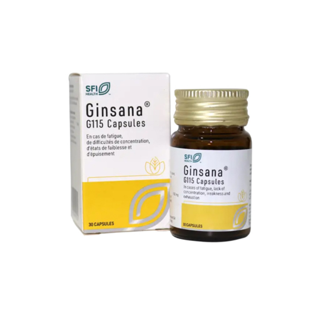 Ginsana G115 30 Capsules 