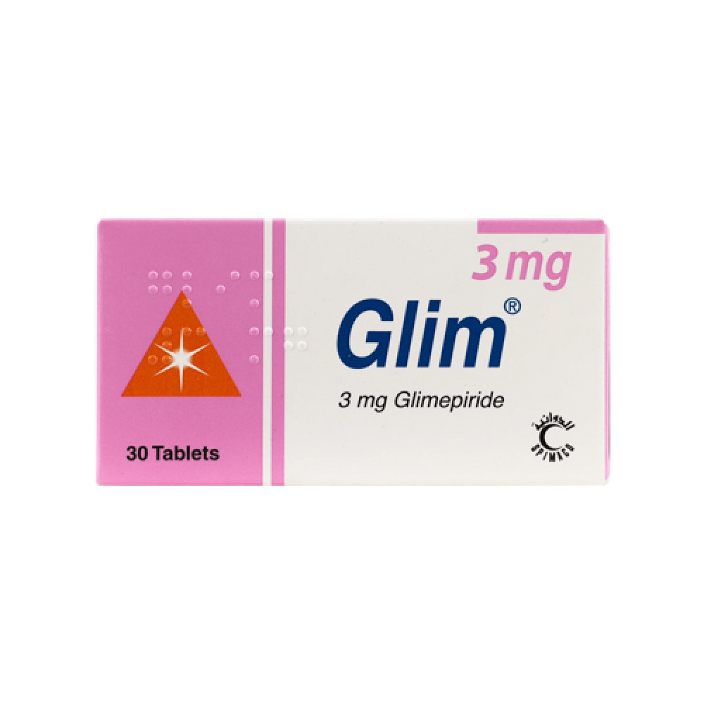 GLIM 3MG 30 TABLETS