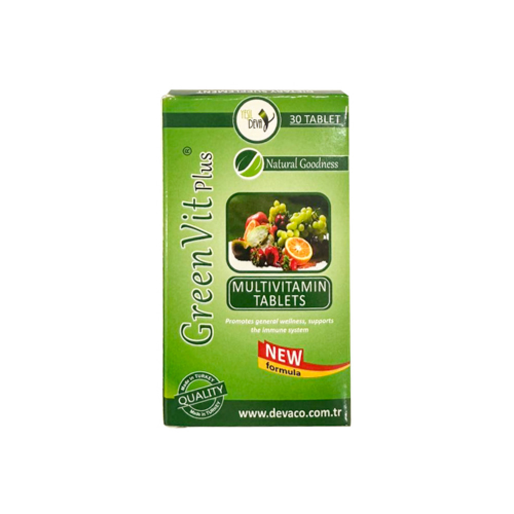 GREEN VIT PLUS 30 TABLETS