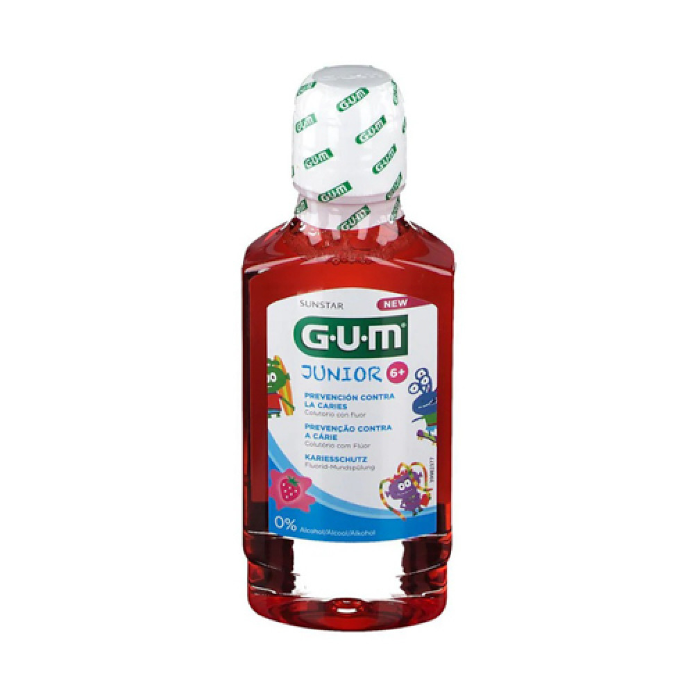 GUM JUNIOR MOUTHWASH 6+ 