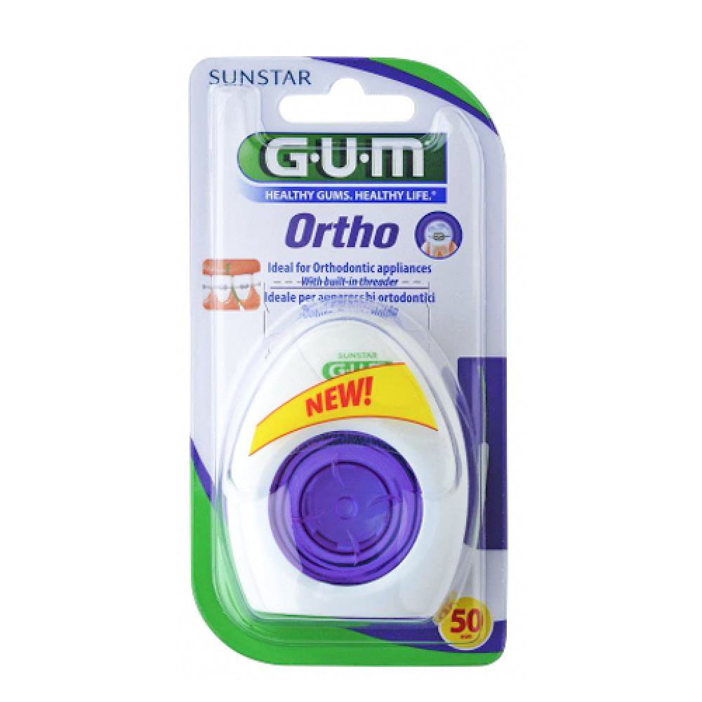 GUM ORTHO FLOSS 50 USES