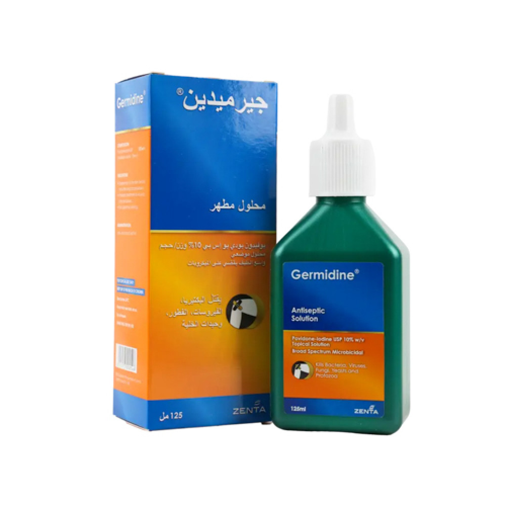 Germidine Povidone Iodine Solution 125ml