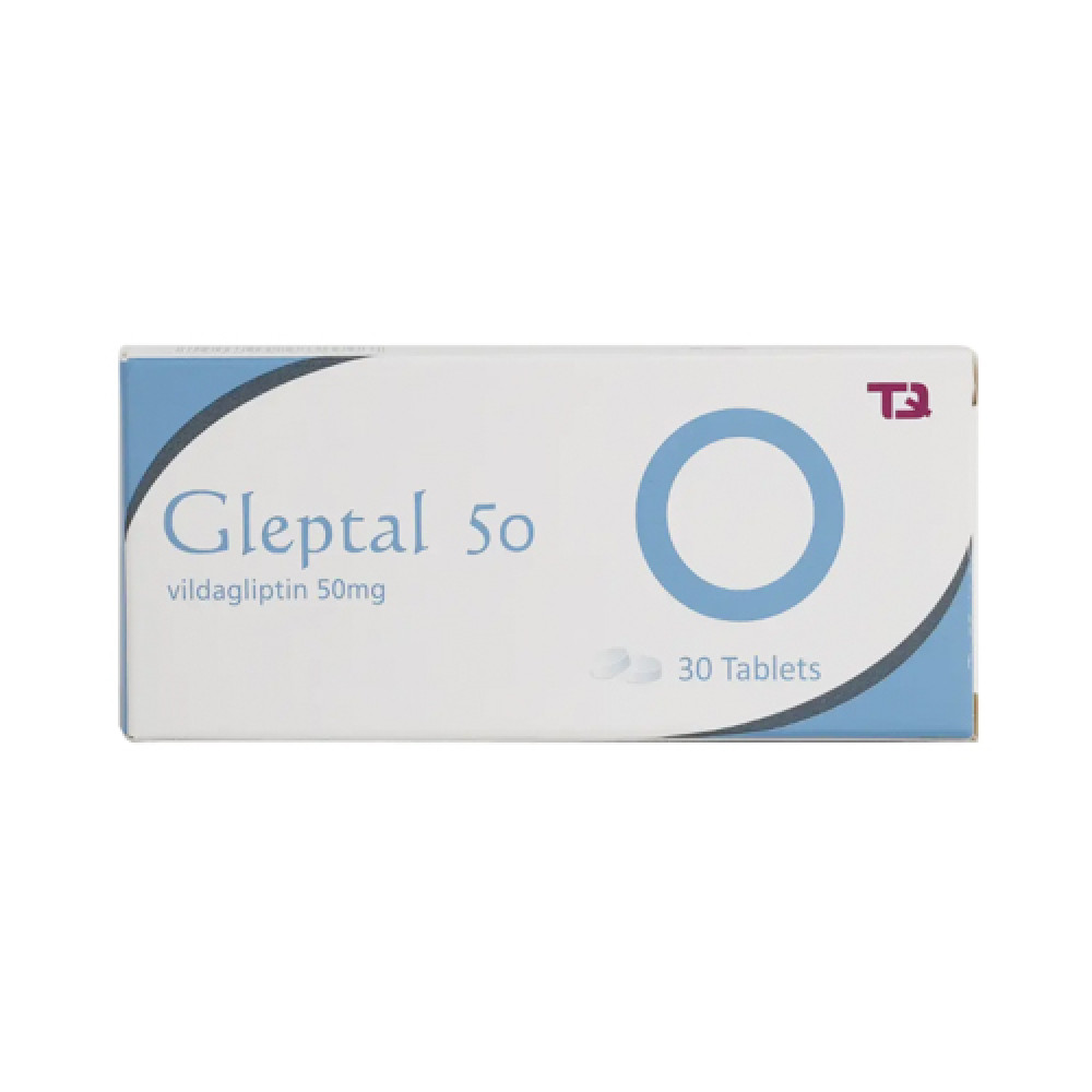 Gleptal Vildagliptin 50mg 30 Tablets