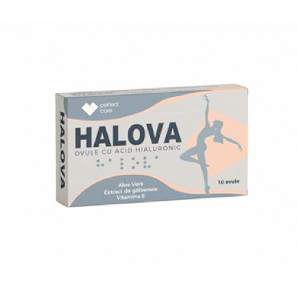 HALOVA 10 HYALURONIC ACID OVULES