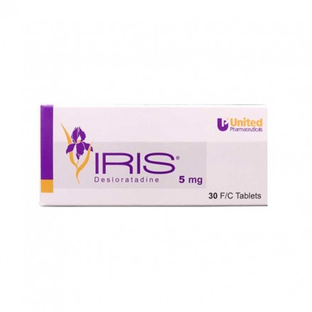 IRIS 5MG 30 F/C TAB