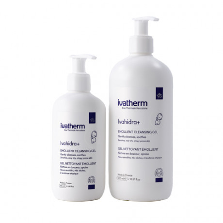 Ivatherm Ivahidra + Emollient Cleansing Gel 500ml