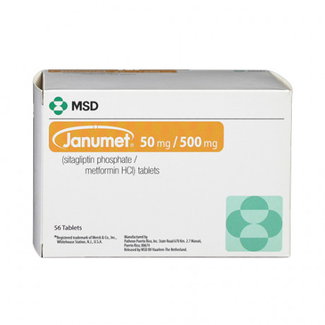 JANUMET 50/500 MG 56TAB