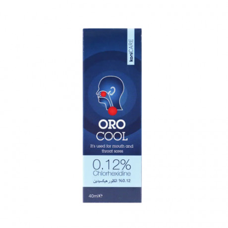 KONICARE ORO COOL 0.12% MOUTH THROAT SPRAY 40ML