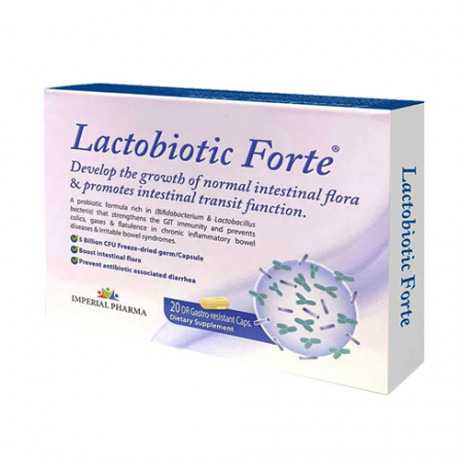 Lactobiotic Forte 20 Capsules