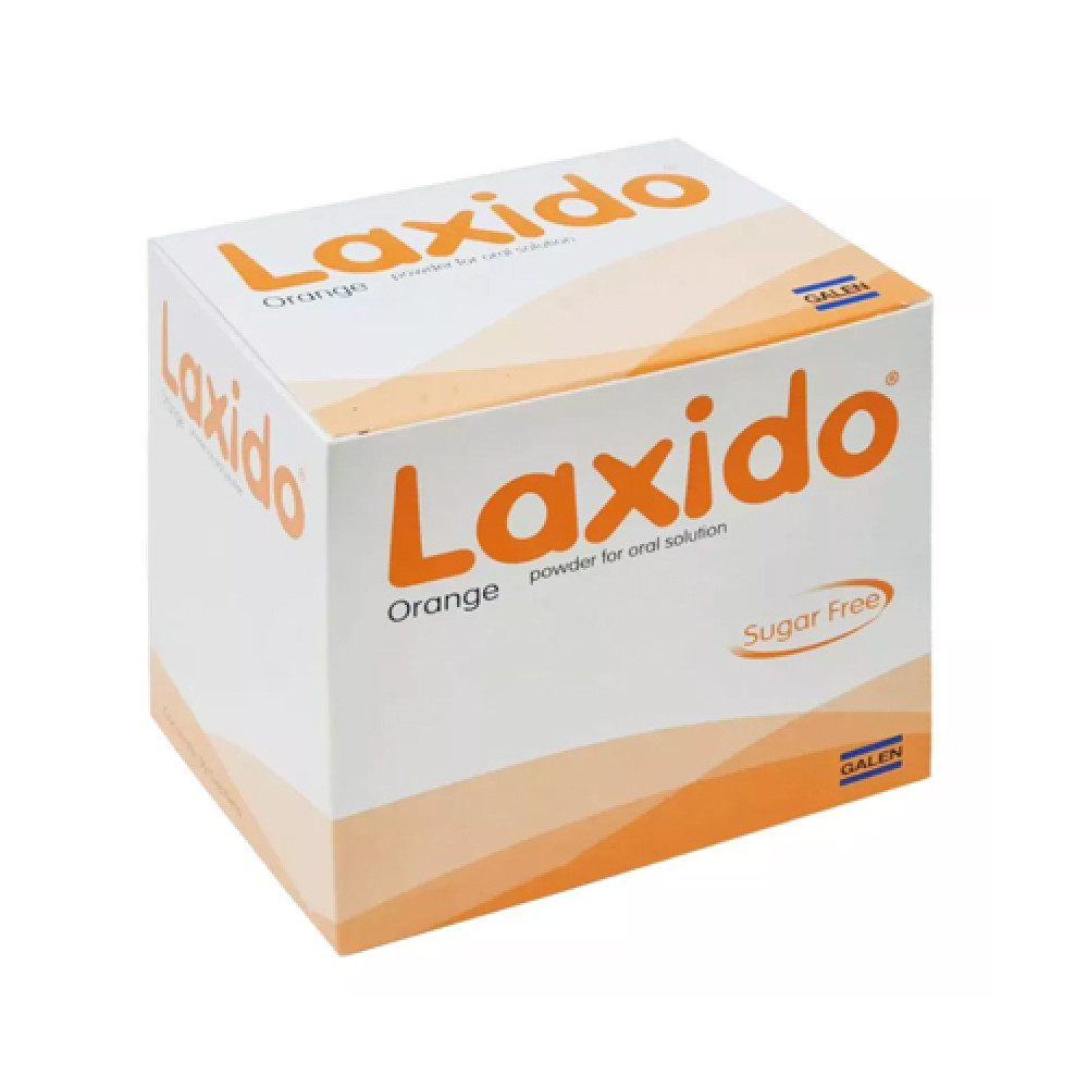 LAXIDO ORANGE POWDER 20SCAHETS