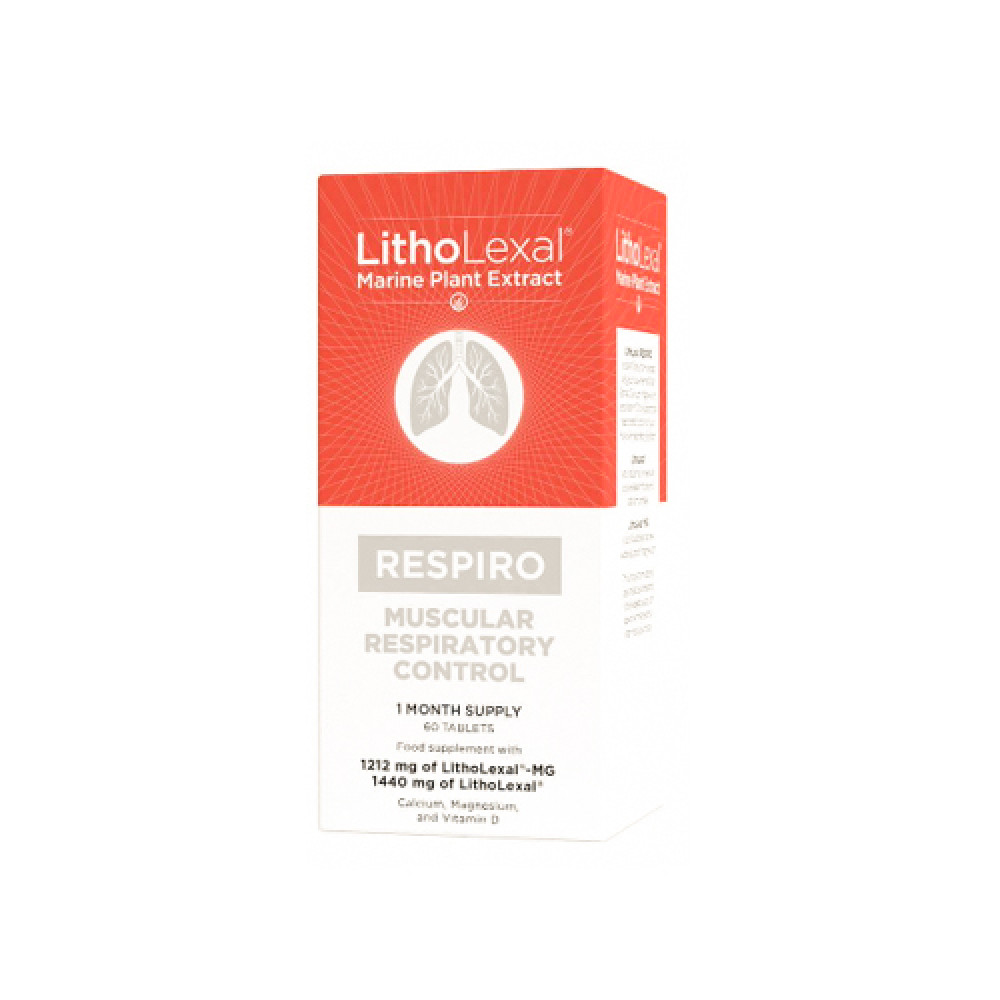 LithoLexal Respiro 60 Tablets (1 Month Supply) 