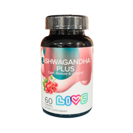 Livs Ashwagandha Plus 60 Gummies