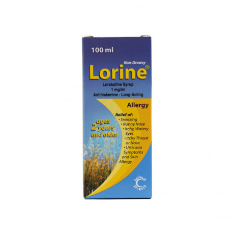 Lorine 5mg/5ml Syrup 100ml 